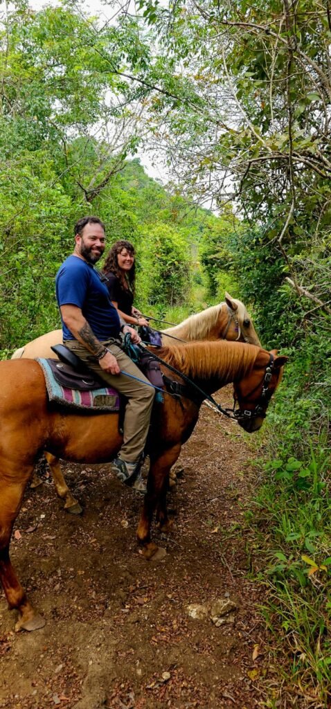 green acres jungle horseback riding in belize guest ride 2